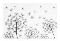 Multipack ZELLER PRESENT Tischset Pusteblume 45x30 tran - 12 Stück