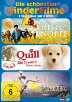 Die schönsten Kinderfilme (Krieg d.Knöpfe, Quill, Sarah u.d.Wildpferd) (3 DVDs)