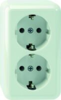 MERTEN MEG2421-8719 - CEE 7/3 - CEE 7/4 - White - 250 V - 16 A