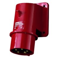 Mennekes 379 - Straight - 400 V - Red - IP67 - 1 pc(s)