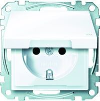 Merten SCHUKO-STD+BRS+KL IP44 TPB AW (MEG2314-0325   SYS.M)