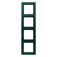 Berker Q.1 RAHMEN 4FACH ANT. SAMT (10146086)