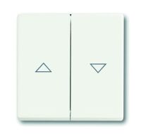 BUSCH JAEGER 1751-0-3022 - Buttons - White - Plastic - 63 mm - 63 mm - 1 pc(s)