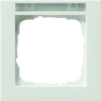 GIRA E2 - White - Thermoplastic - Screwless - 80.8 mm - 80.8 mm - 9.3 mm