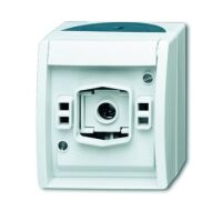 BUSCH JAEGER 2661 W-53 - Green,White - IP44