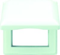 JUNG AS 581 BFKL WW - White - Thermoplastic - Screwless - JUNG - 80.5 mm - 80.5 mm