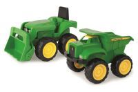TOMY-TRAKTOR+KIPPLASTER JOHNNY 35874A