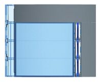 BTicino Frontblende Ruftastmodul 3 Ruftast. Allstreet 352