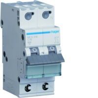 Hager LS-SCHALTER 1P+N 16A-C6KA 2PLE (MCS516 QUICK CONNECT)