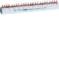 Hager KDN450D Phasenschiene 3P+N 80A