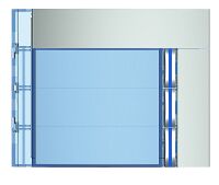 Legrand Frontblende Ruftastmodul 3 Ruftasten Allmetal 352