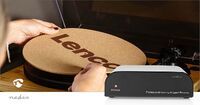 Nedis Entzerrer Vorverstärker / Audio- / Video- / Dateneingänge: 1x RCA / Audio- / Video- / Datenausgänge: 1x RCA / 2 Kanäle / Drehscheibe / Phono / Automatik / Schwarz