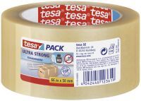 Tesa Packband 66m x 50mm Ultra strong transparent  57176 Packband