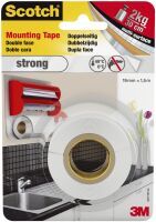 3M Scotch doppelseitiges Montageklebeband 19 mm x 1.5 m stark klebend Tragkraft 30