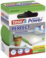 Tesa Gewebekleb. 2,75m x 38mm extra Power grün Perfekt 56343 Gewebeklebeband