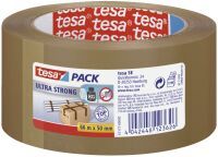 Tesa Packband 66m x 50mm Ultra strong braun 57177 Packband