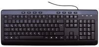 MEDIARANGE MROS102 - Standard - Wired - USB - Mechanical - QWERTZ - Black