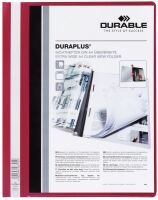 DURABLE Angebotshefter Duraplus Sichttasche rot (257903)
