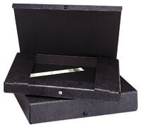 ELBA Dokumentenmappe A4 aus 14 mm starker Hartpappe(RC) Schw (400000985)