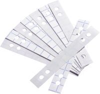 DURABLE Lochverstärkerstreifen transparent 50er Beutel (807819)