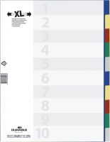 DURABLE Ordnerregister blanko 2x5fbg überbreit 10Bl (674727)