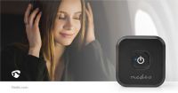 Nedis Bluetooth® Transmitter / Anschlüsse – Eingang: 2x 3,5-mm-Stecker / SBC / Bis zu 1 Geräte / 5 hrs / Automatische Ausschaltfunktion / Schwarz