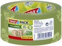 Tesa Packband eco&strong 50mm x 60m grün Packband