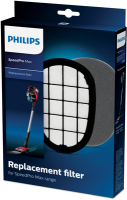Philips Staubsaugerbeutel/Microfilter FC5005/01 Filter für SpeedPro Max