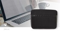 Nedis Notebook-Tasche| 15-16"| Neopren| Anthrazit Schwarz| 22 mm| 277| 380