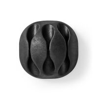 Nedis Kabelmanagement| Kabelclip| Gesperrt| 4 Stück| max. Kabeldicke 5 mm| TPE|