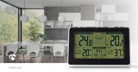 Nedis WETTERSTATION MIT AUSSENSENSOR (WEST400BK         SW)