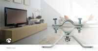 Nedis Satellite Mastschelle / Dzrchmesser: 38 - 40 mm / Stahl / Silber