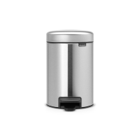 Brabantia Newicon 3 Liter Confident Brilliant Steel Badezimmermülleimer