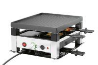 Solis Raclette 977.56 Table Grill Four 4 - 5in1 (Typ 7910) schwarz/edelstahl