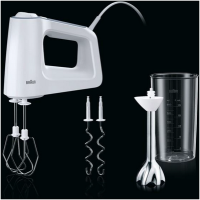 Braun HANDMIXER+STABMIXER       500W (HM3107WH          WS)