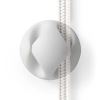 Nedis Kabelmanagement| Kabelclip| Gesperrt| 6 Stück| max. Kabeldicke 5 mm| TPE|