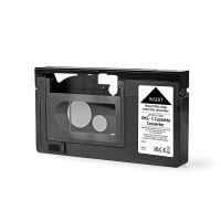 Nedis VHS Adapter| Konversation VHS-C zu| Plug and Play| Schwarz