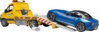 Bruder MB Sprinter Autotransporter|+Light+ Sound Modul und Roadster