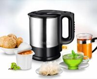 UNOLD 18015 - 1.5 L - 2200 W - Black - Stainless steel,Plastic - Water level indicator - Cordless