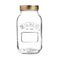KILNER Einmachglas 1l m.Schraubversch