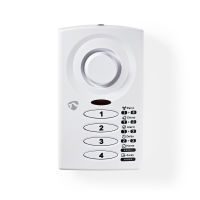 Nedis Tür-Fenster-Alarm / Batteriebetrieben / 3x AAA/LR03 / Weiss