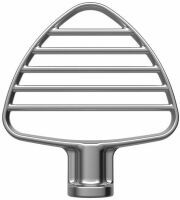 KitchenAid Zubehör für Küchenmaschine 4.3L &  4.8L Feingebäck-Rührer Edelstahl (5KSMPB5SS)