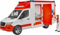 Bruder MB Sprinter Ambulanz+Fahrer+L/S| 02676