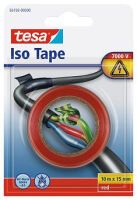 Tesa Insulating Tape - 1 pc(s) - Red - PVC - 6 V - Blister - IEC 454-3-1