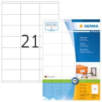 HERMA Etiketten Premium A4 weiß 70x41   mm Papier 2100 St. (4473)