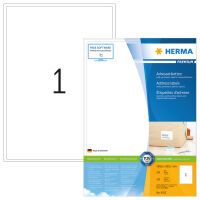 HERMA Adressetiketten A4 weiß 199,6x289,1 mm Papier 100 St. (4252)