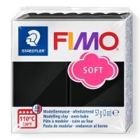 FIMO Mod.masse Fimo soft schwarz (8020-9)