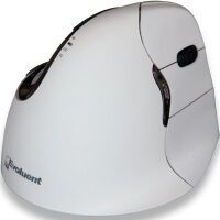Evoluent Maus VerticalMouse 4 Rechts Mac Bluetooth weiß retail (VM4RB)