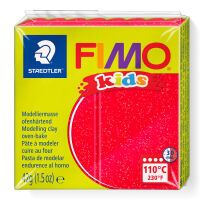 FIMO Mod.masse Fimo kids rot glitter (8030-212)