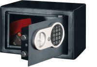 Rieffel HGS-8E - Freestanding safe - Black - Electronic - 8 L - Metal - 1 shelves